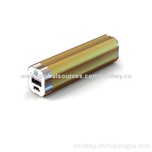 High-quality Power Station for iPhone, Connect with USB Cable, 2600mAh, Sized 9.1 x 2.4 x 2.4cm